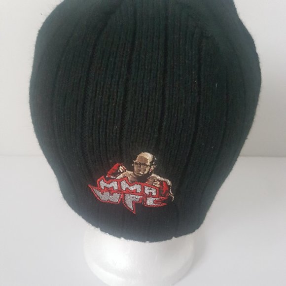 MMA WFC Beanie Cap Hat One Size Black Global Headwear Unisex Adult Youth - Picture 7 of 12